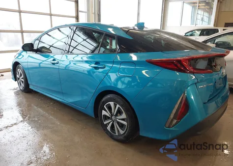 2018 Toyota Prius Prime Premium from USA, damaged, VIN JTDKARFP7J3093291